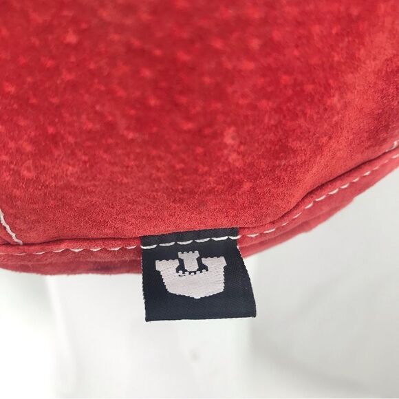 Goorin Red Leather Suede Newsboy Peaky Blinders Cabbie Cap - Picture 10 of 13